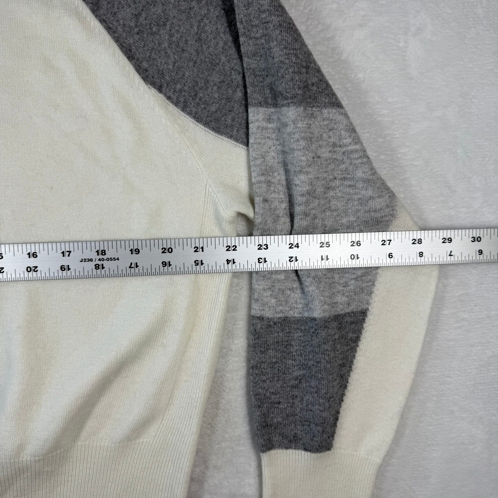 Reiss Reina Cashmere Colorblock Crewneck Sweater - Picture 5 of 10